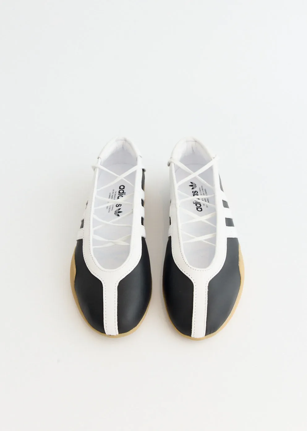 Women's Taekwondo Mei 'Core Black' Ballet Sneakers Square Toe