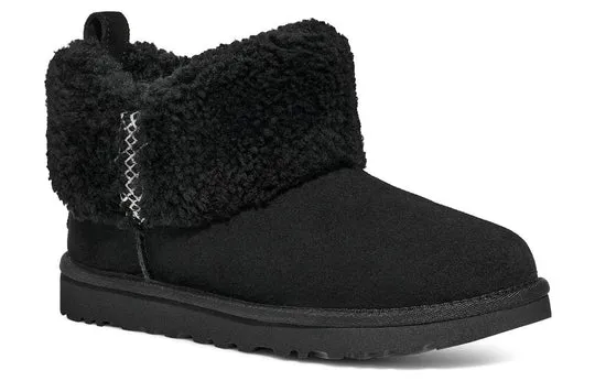 Women's Ultra Mini UGG Braid Comfortable Footwear Relax Slip Shoes
