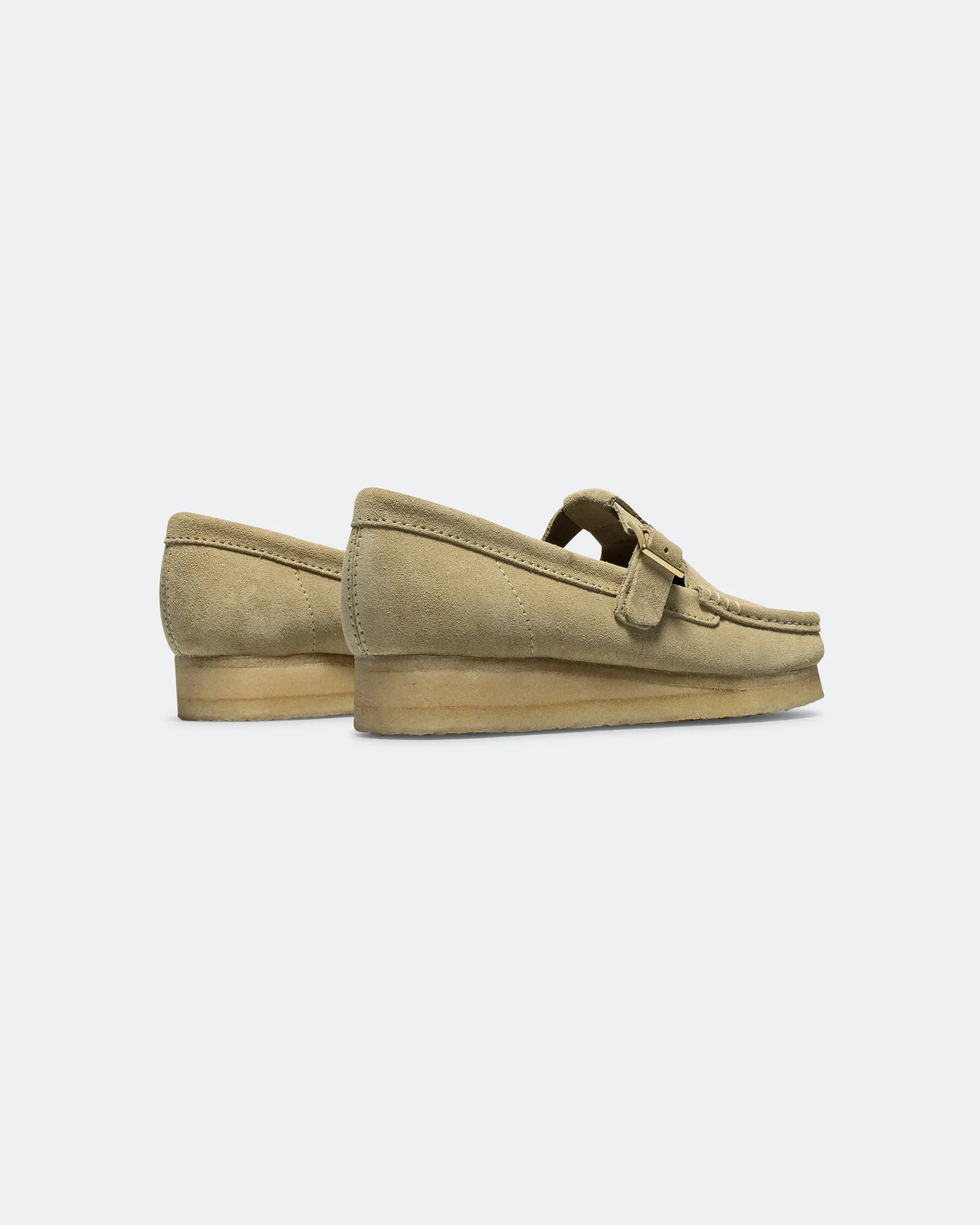 Womens Wallabee T Bar - Maple Suede Everyday Wear Trendy sneakers
