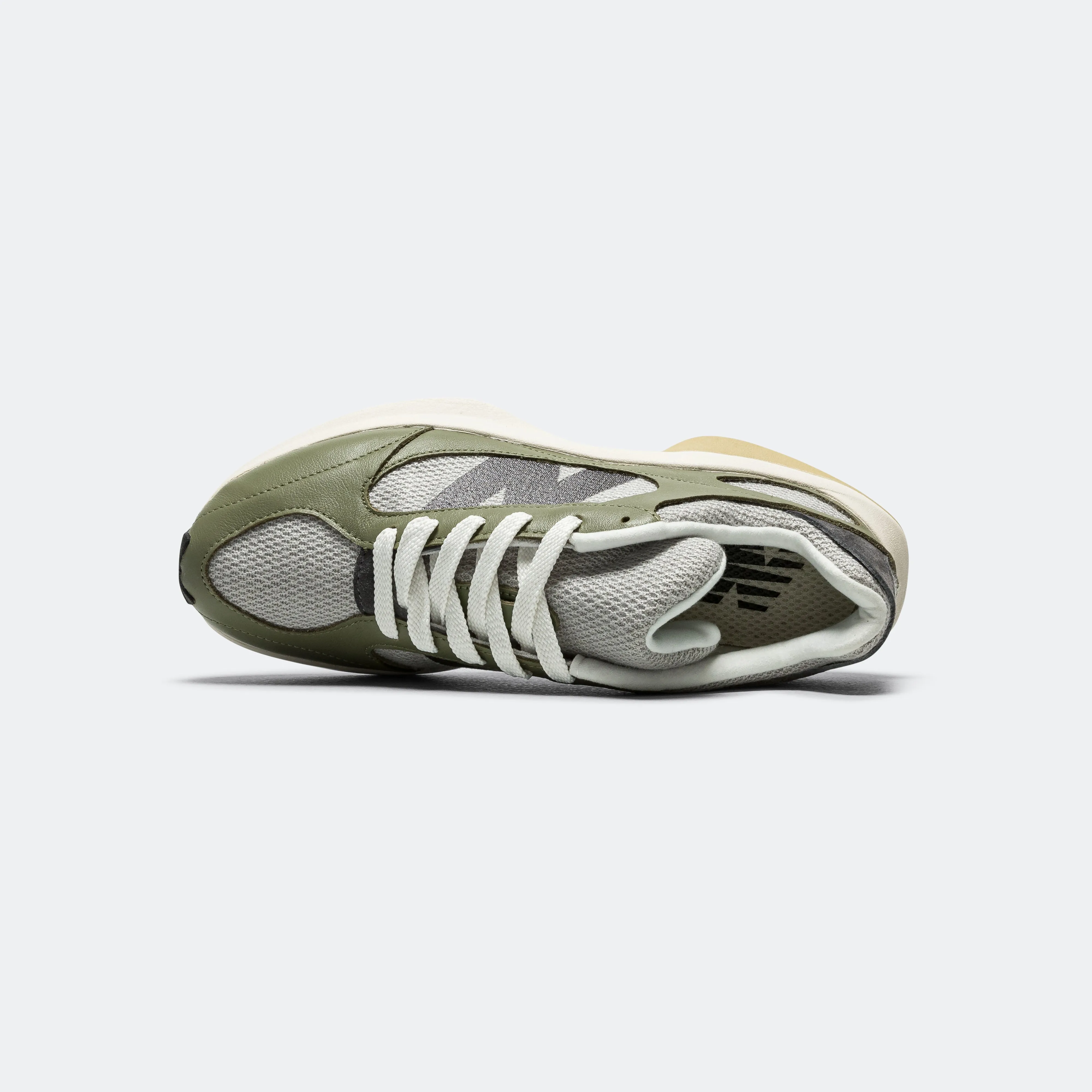 WRPD RUNNER 'Leather Pack' - Olive Ventilated Tongue Design Walk Flex
