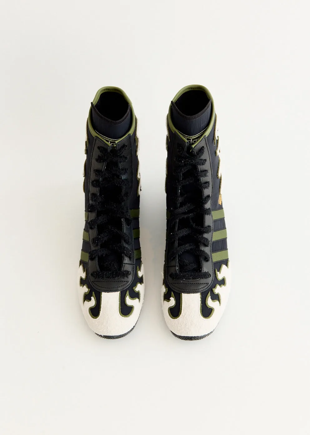 Wear Often Forest Jog x Brain Dead Japan Hi 'Core Black' Sneakers