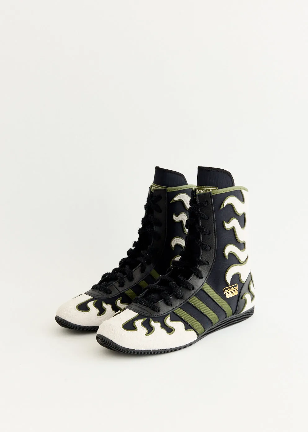 Go Anywhere x Brain Dead Japan Hi 'Core Black' Sneakers