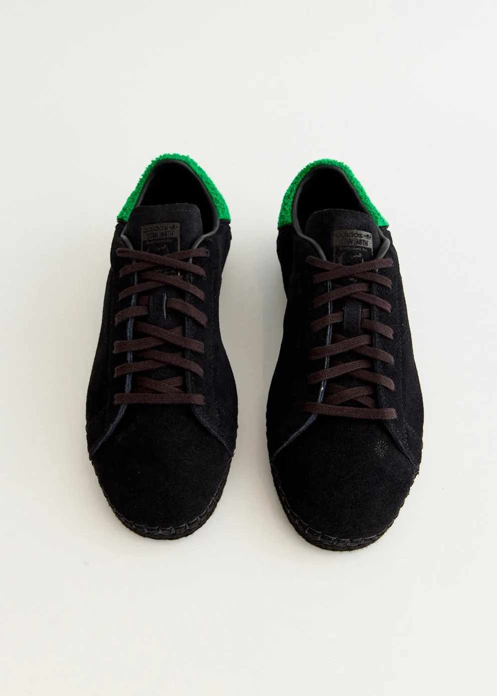 clean design x CLOT by Edison Chen Stan Smith Espadrille 'Core Black' Sneakers