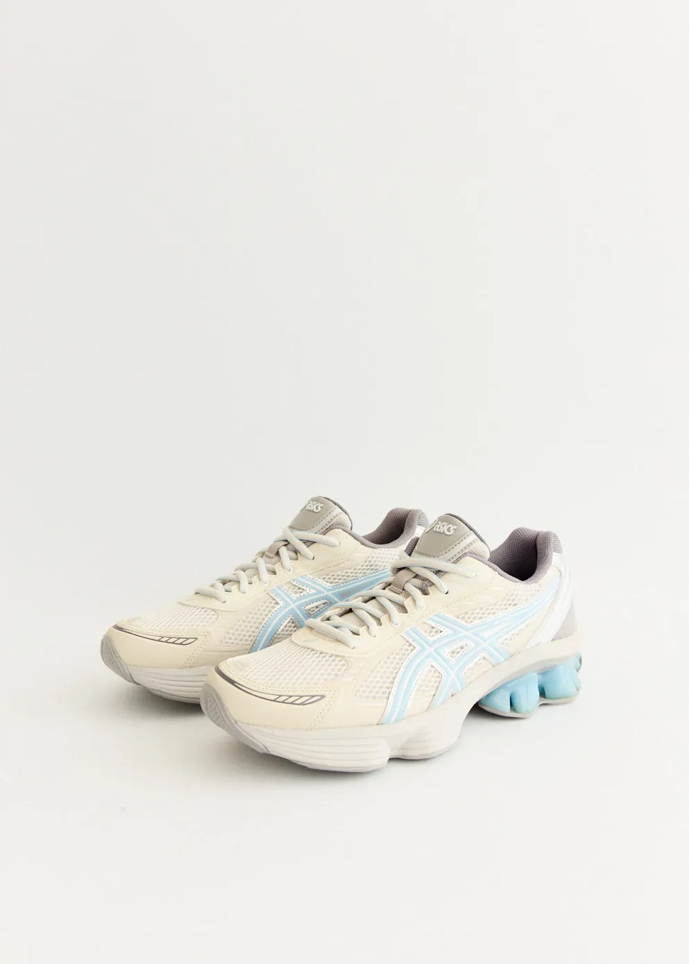 Healthy Walk x emmi Gel-Kinetic Fluent 'Cream Soft Sky' Sneakers