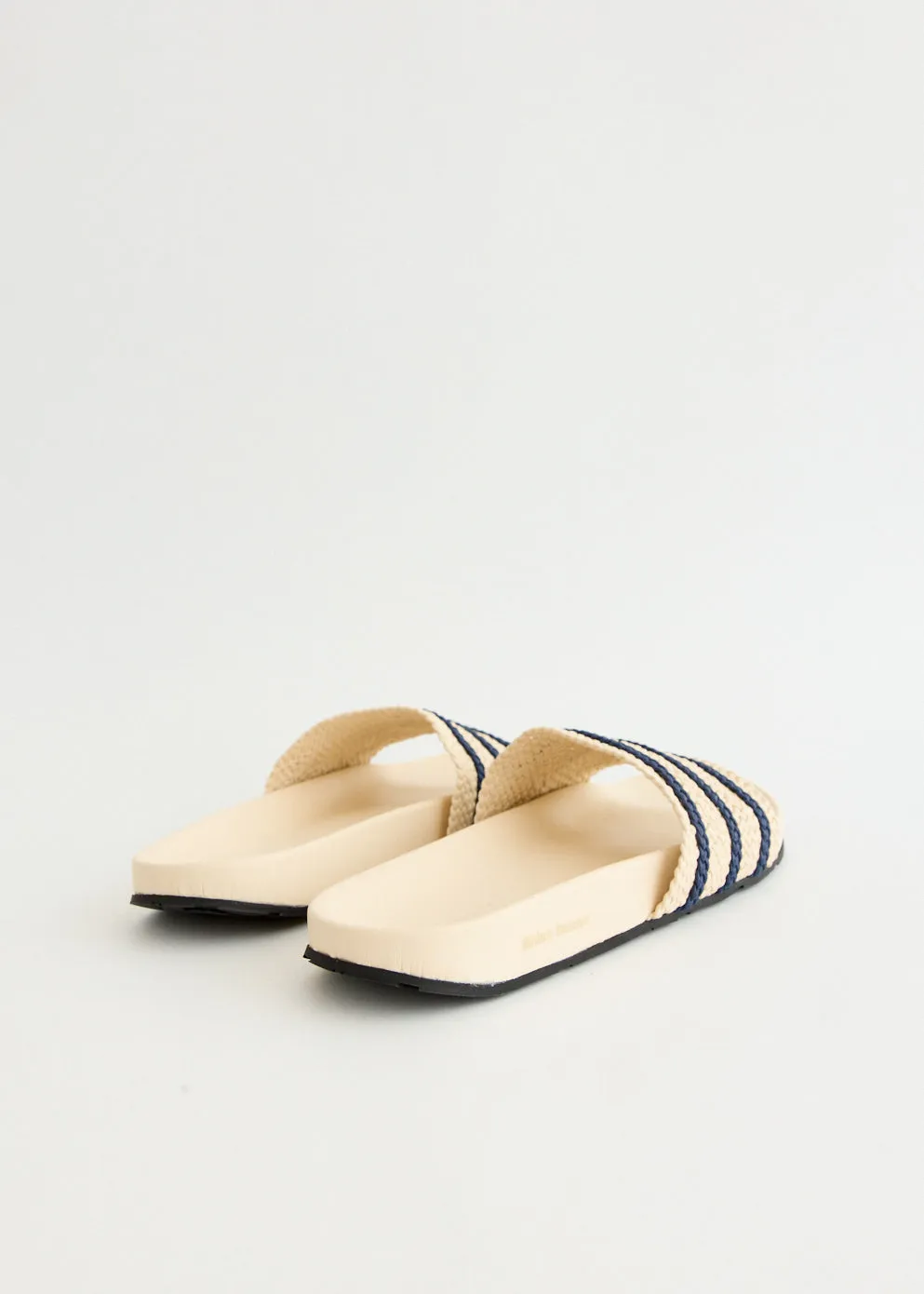 x Wales Bonner Adilette 'Wonder White' Slides Anti Slip Feature Lightweight Footwear