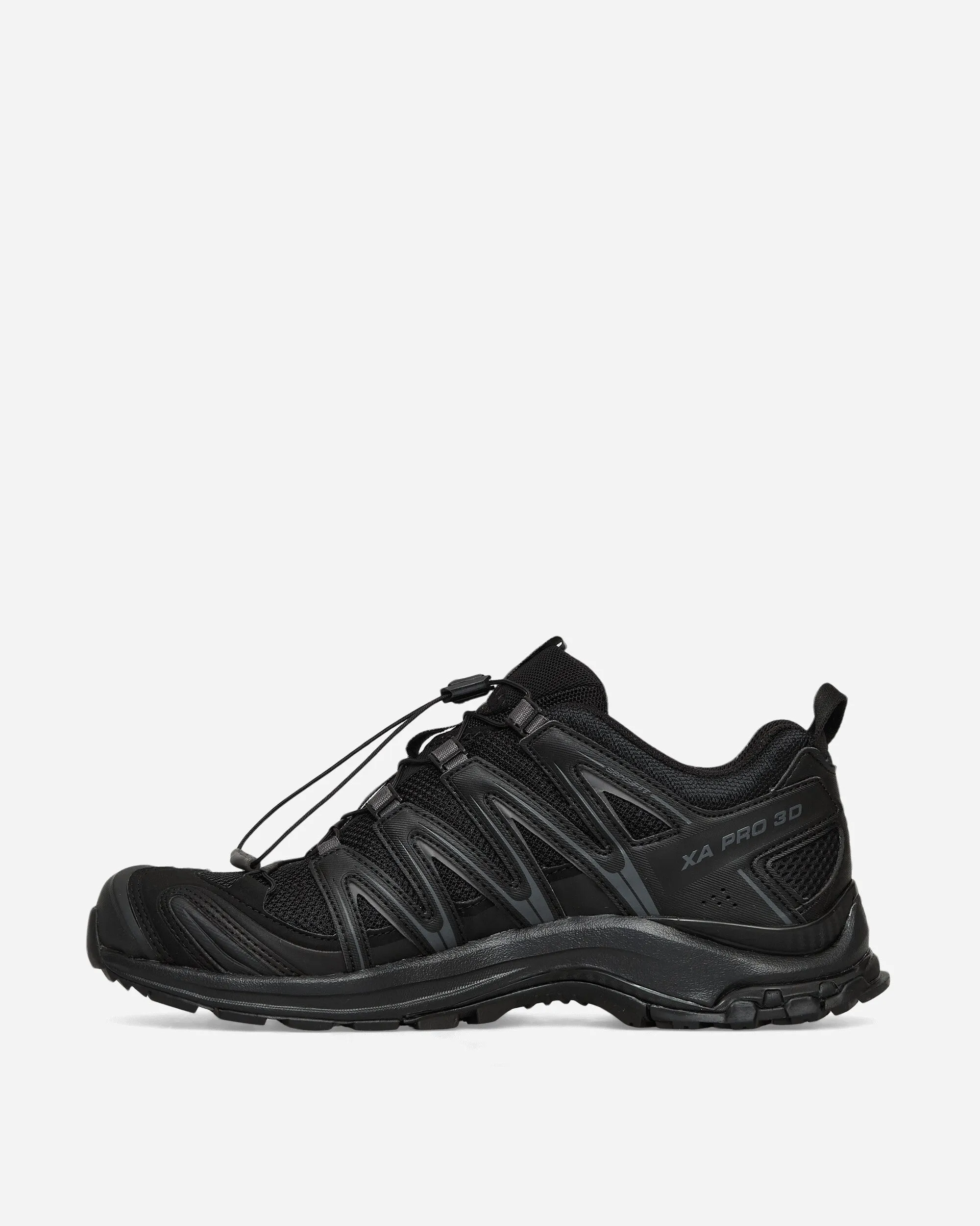 XA PRO 3D Sneakers Black / Magnet Lace Up Time Saver