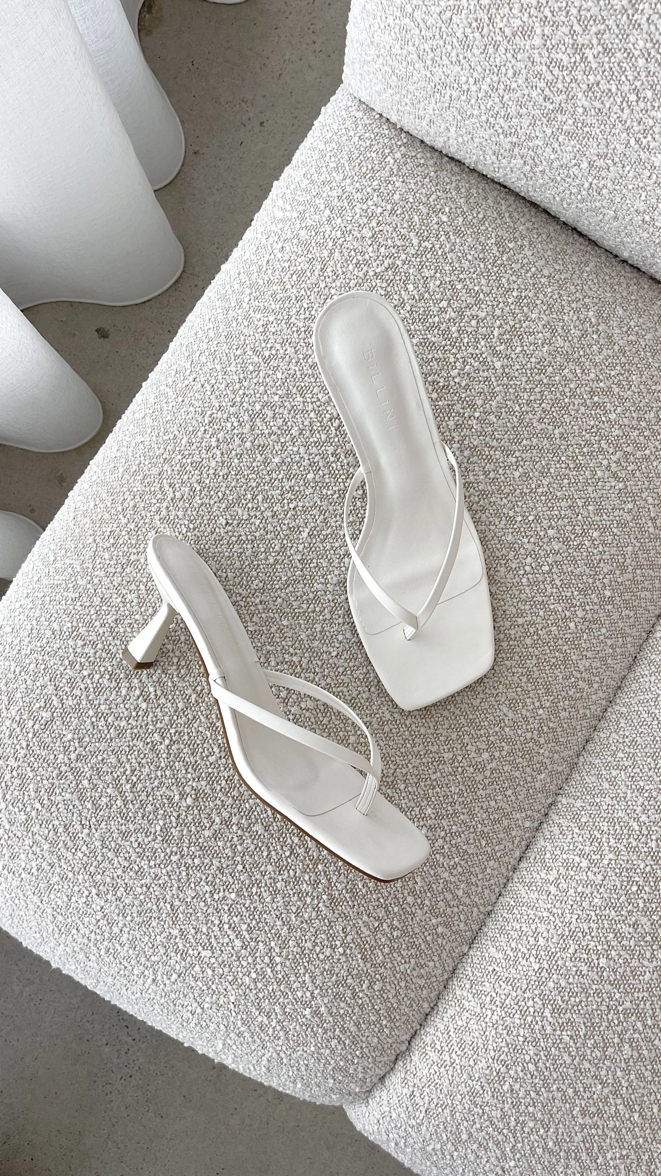 Gala Night Xami Heel -  White