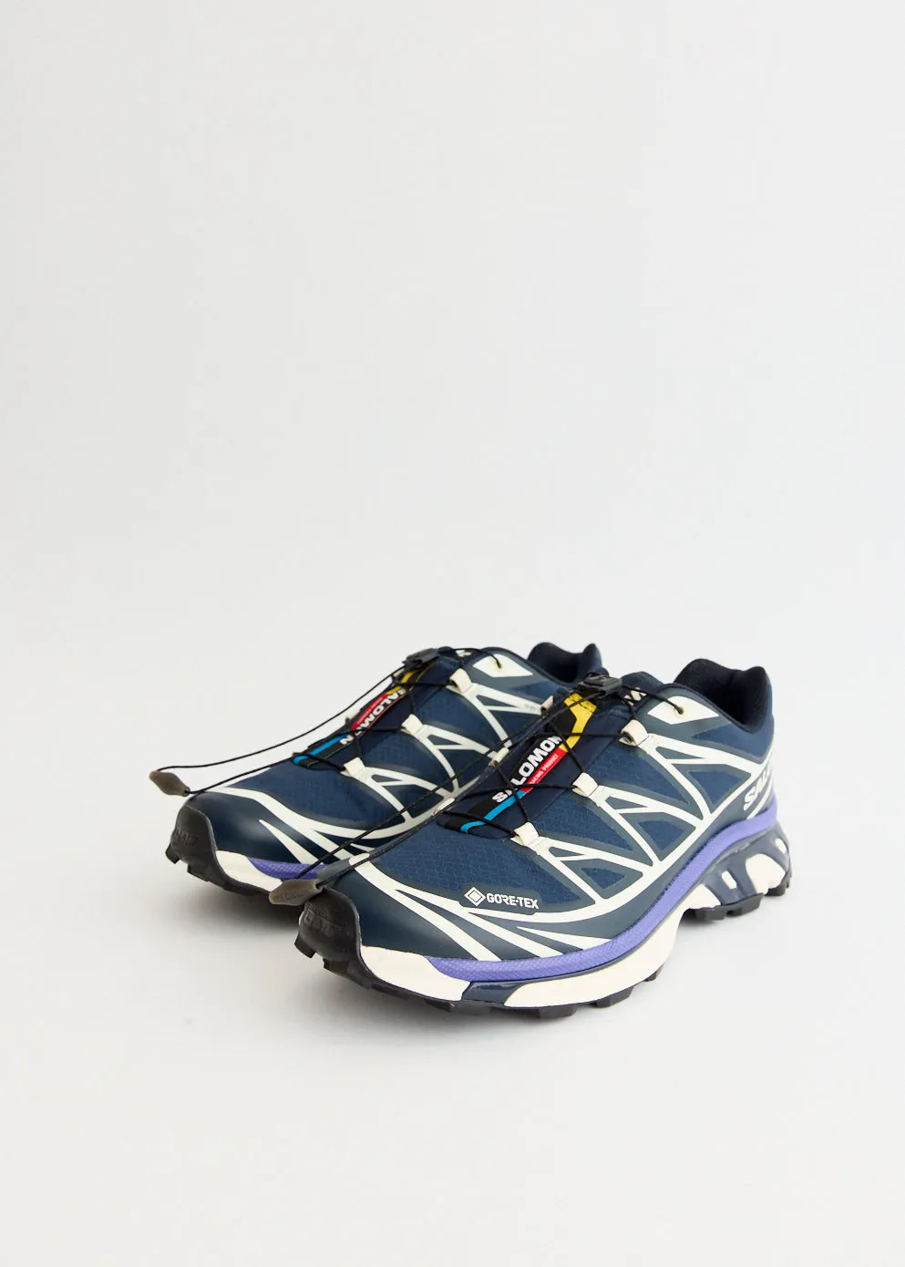 XT-6 Gore-Tex 'Carbon Vanilla Ice' Sneakers Light Sole Loose Fit