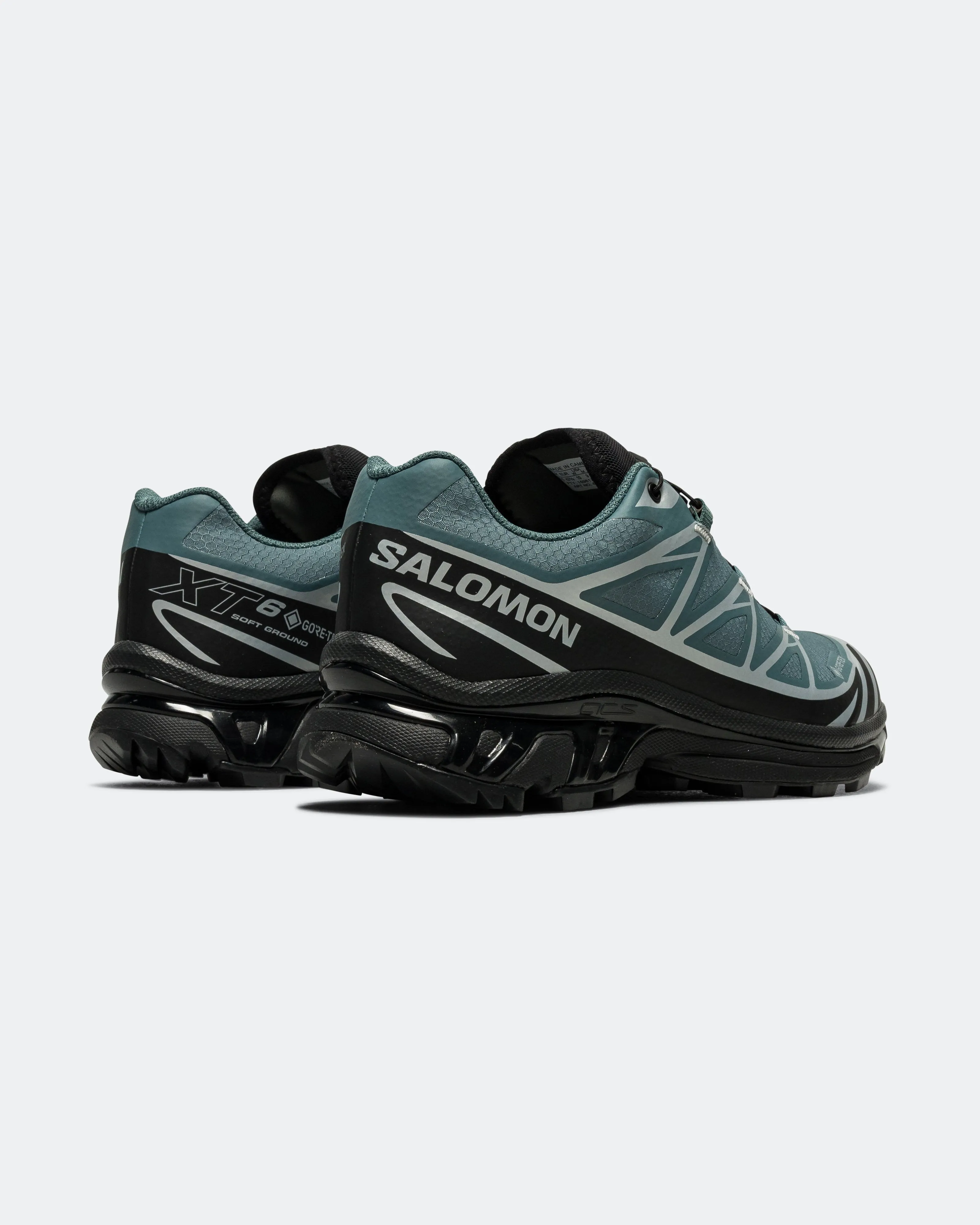 XT-6 GTX - North Atlantic/Black-Footwear Silver Grip Enhanced Outsole Friction Free Laces