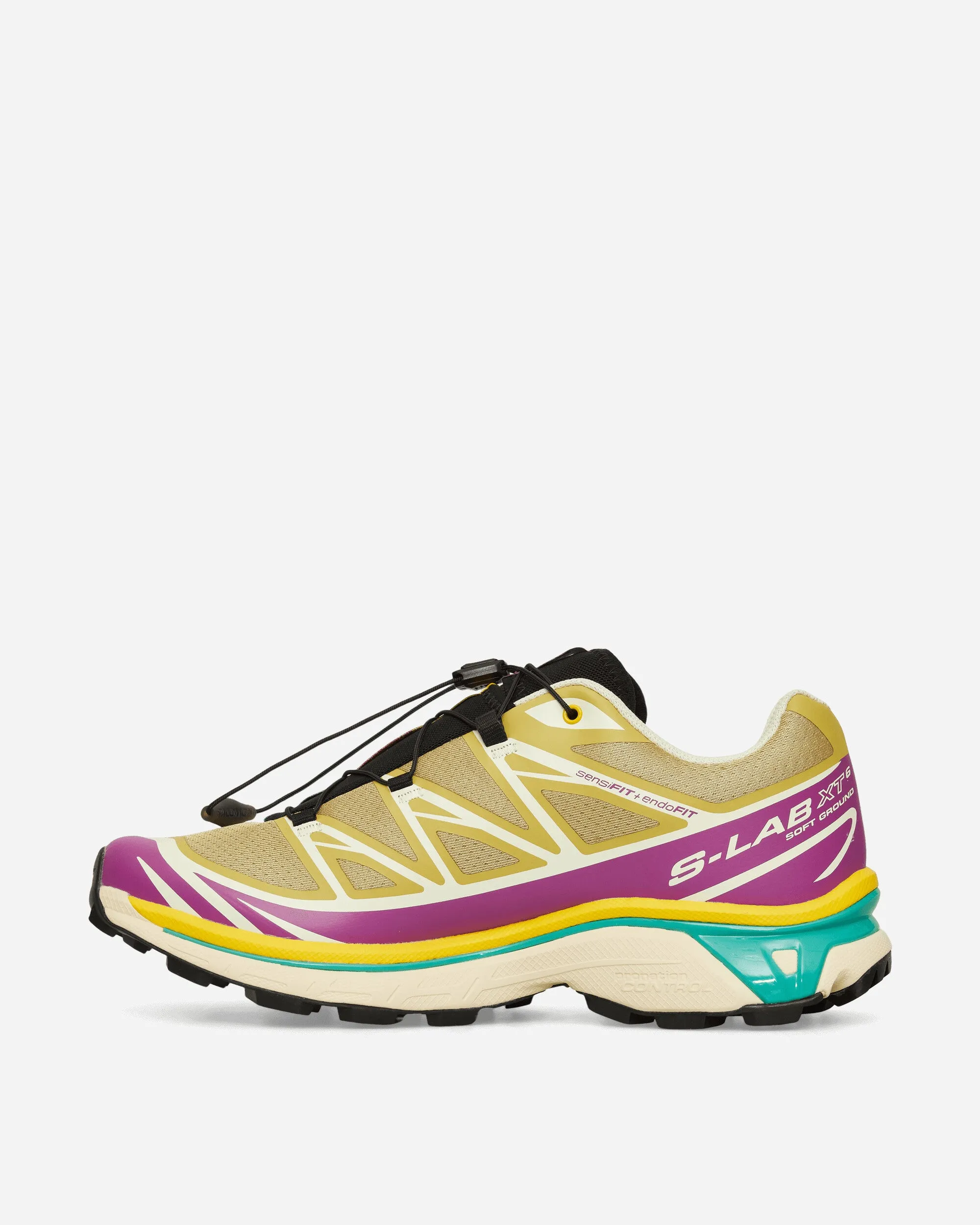 Track Trek Lounge Fit XT-6 Sneakers Antique Gold / Yellow / Willowherb