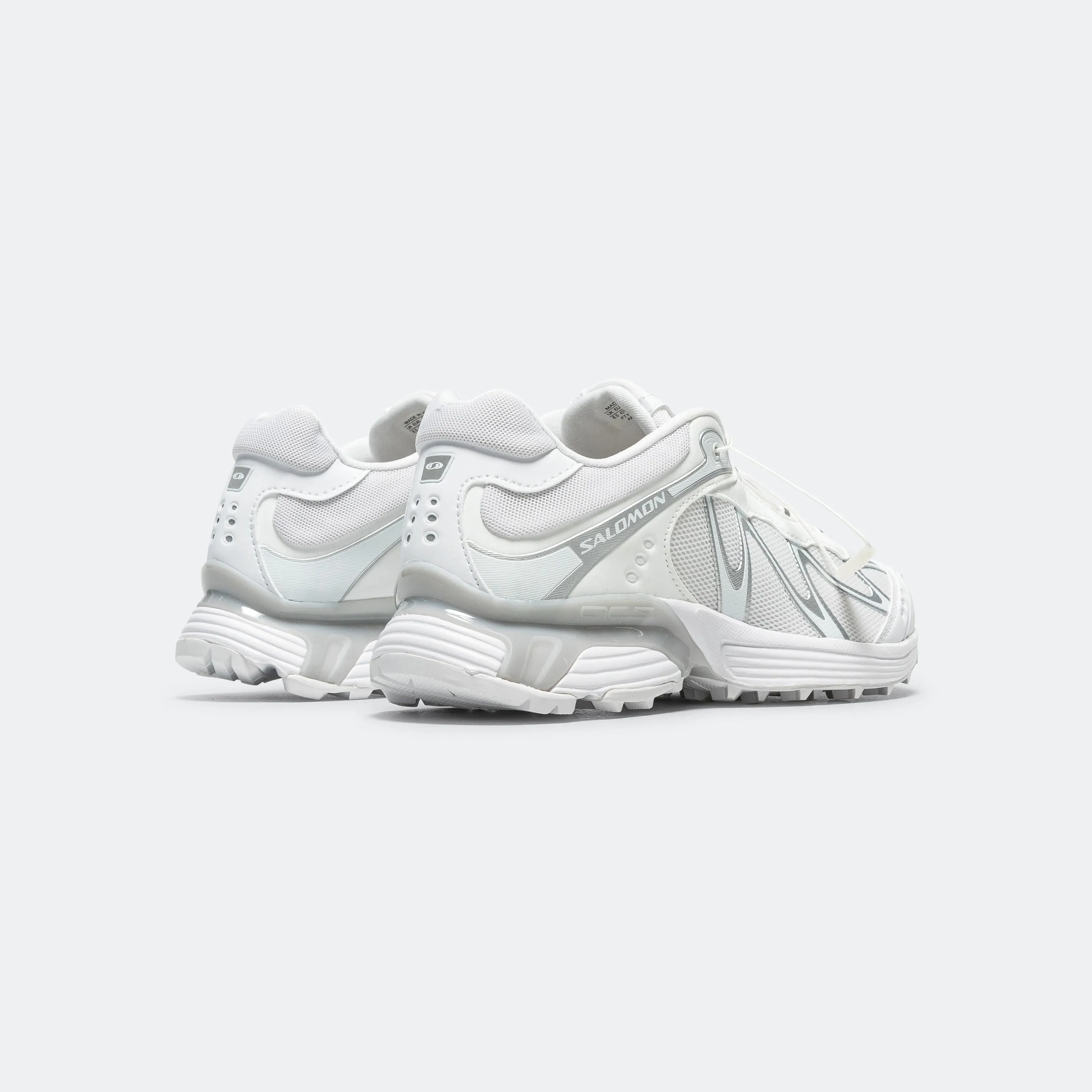 Elastic Gore Snug Heel Lock Fit XT-Whisper - White/Lunar Rock-Footwear Silver