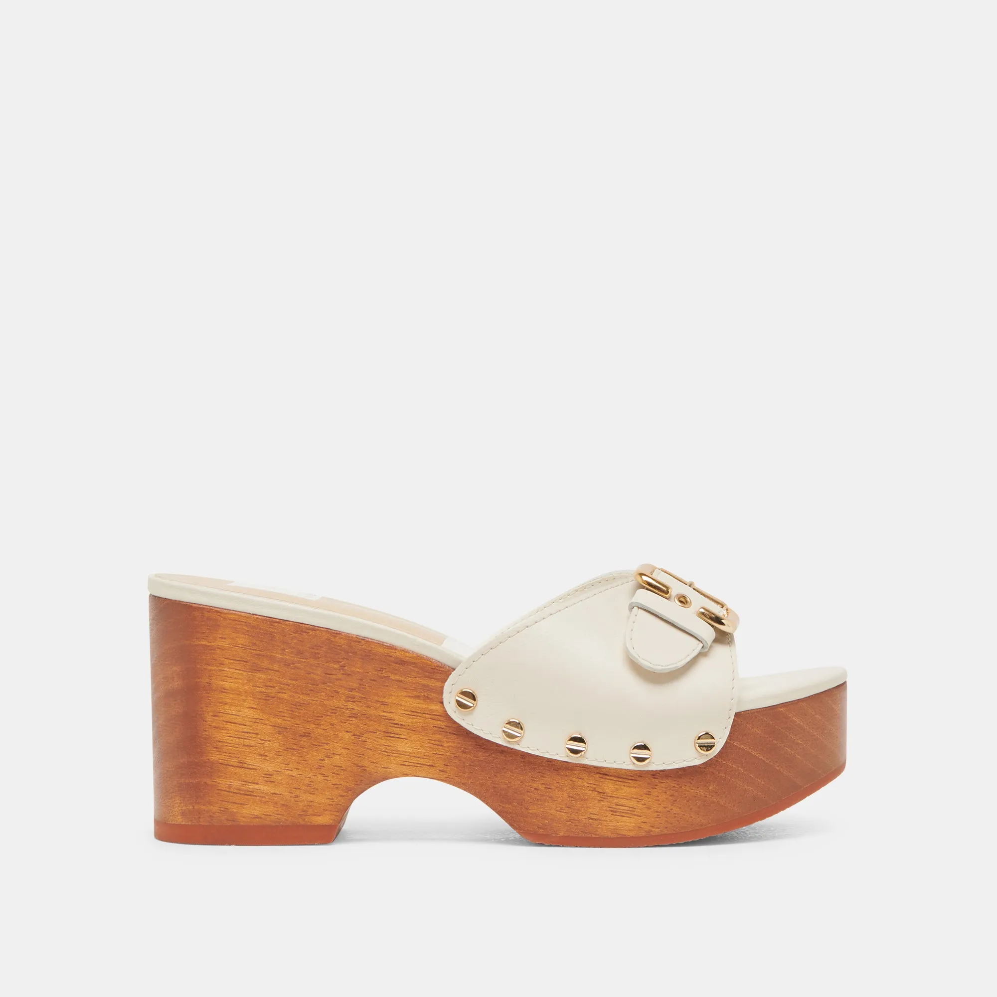 Pointed Heeled Shoes YALAH HEELS OFF WHITE LEATHER