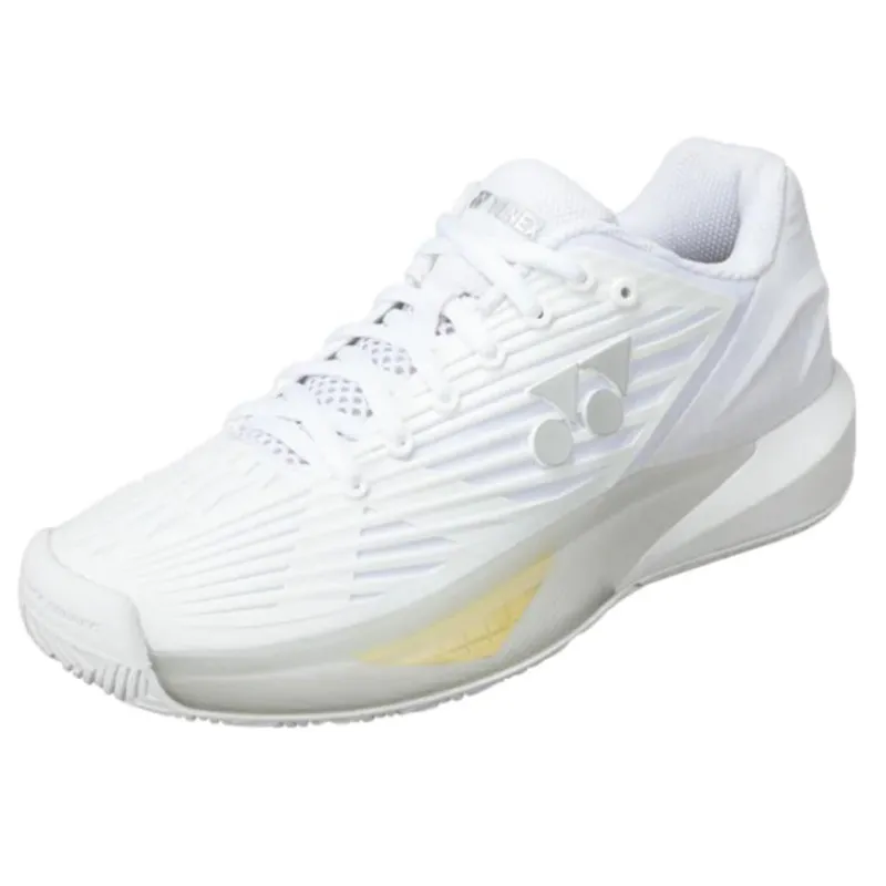 Yonex 2024 Eclipsion 5 Womens All Court Tennis Shoes - White/Cyan Walking