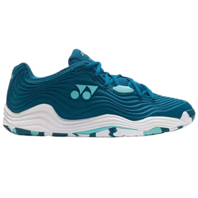 All weather Recreational Athletes Yonex 2024 Fusion Rev 5 Mens All Court Tennis Shoes - Blue Green
