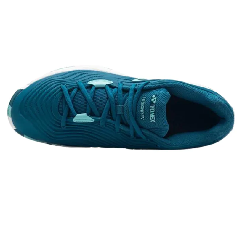 Stable base Yonex 2024 Fusion Rev 5 Mens All Court Tennis Shoes - Blue Green