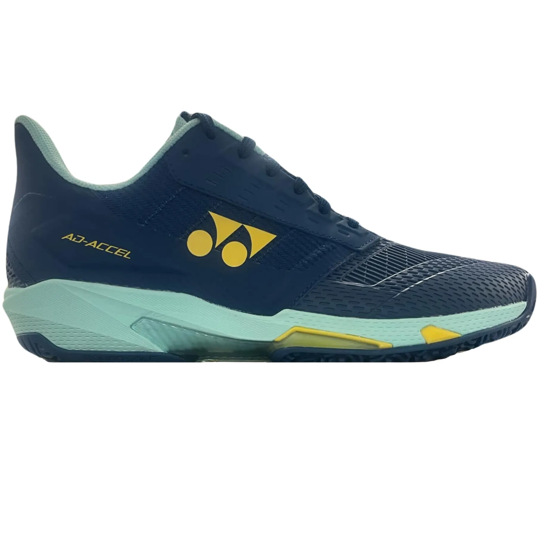 Grip Control Comfort Design Yonex 2025 AD-ACCEL Mens Clay Court Tennis Shoes - Teal Blue