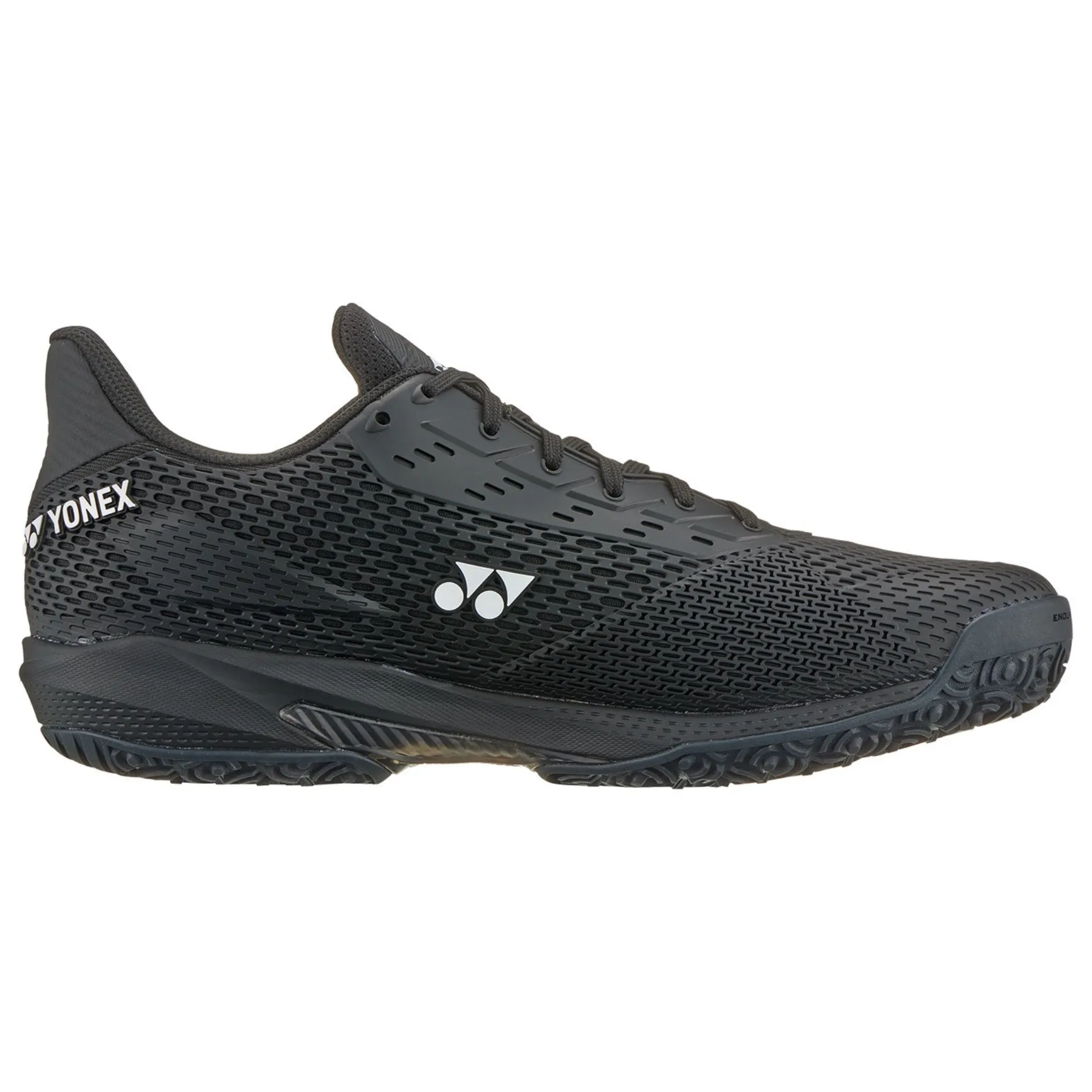 Yonex AD Accel CLAY Court Mens 2024 Mens Tennis Shoes -Black Breathable Lining