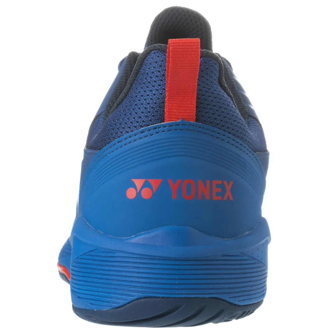 Casual Enhanced comfort Yonex Sonicage 3 2022 Mens Clay Tennis Shoes - Navy/Red