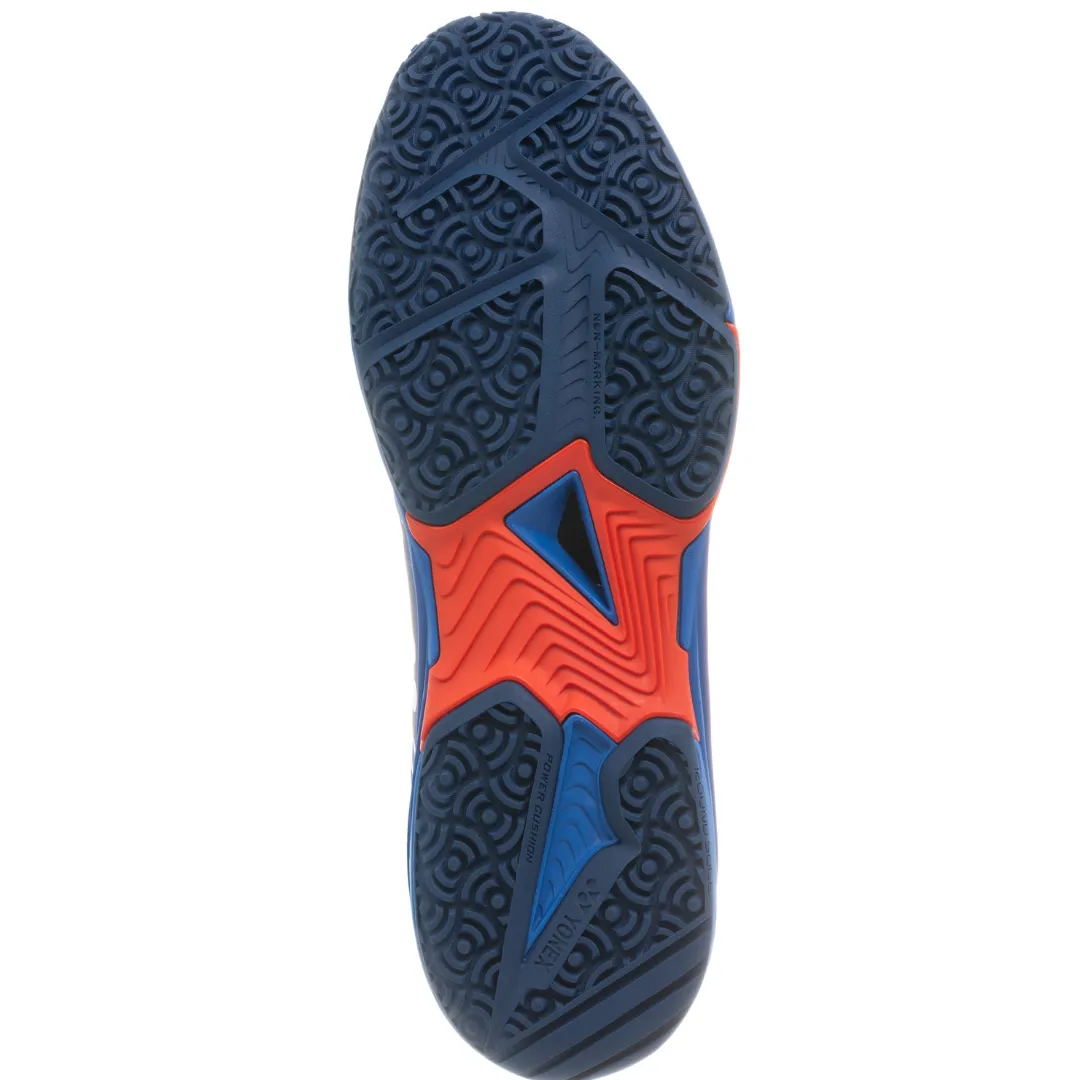 Yonex Sonicage 3 2022 Mens Clay Tennis Shoes - Navy/Red Fitness Edge
