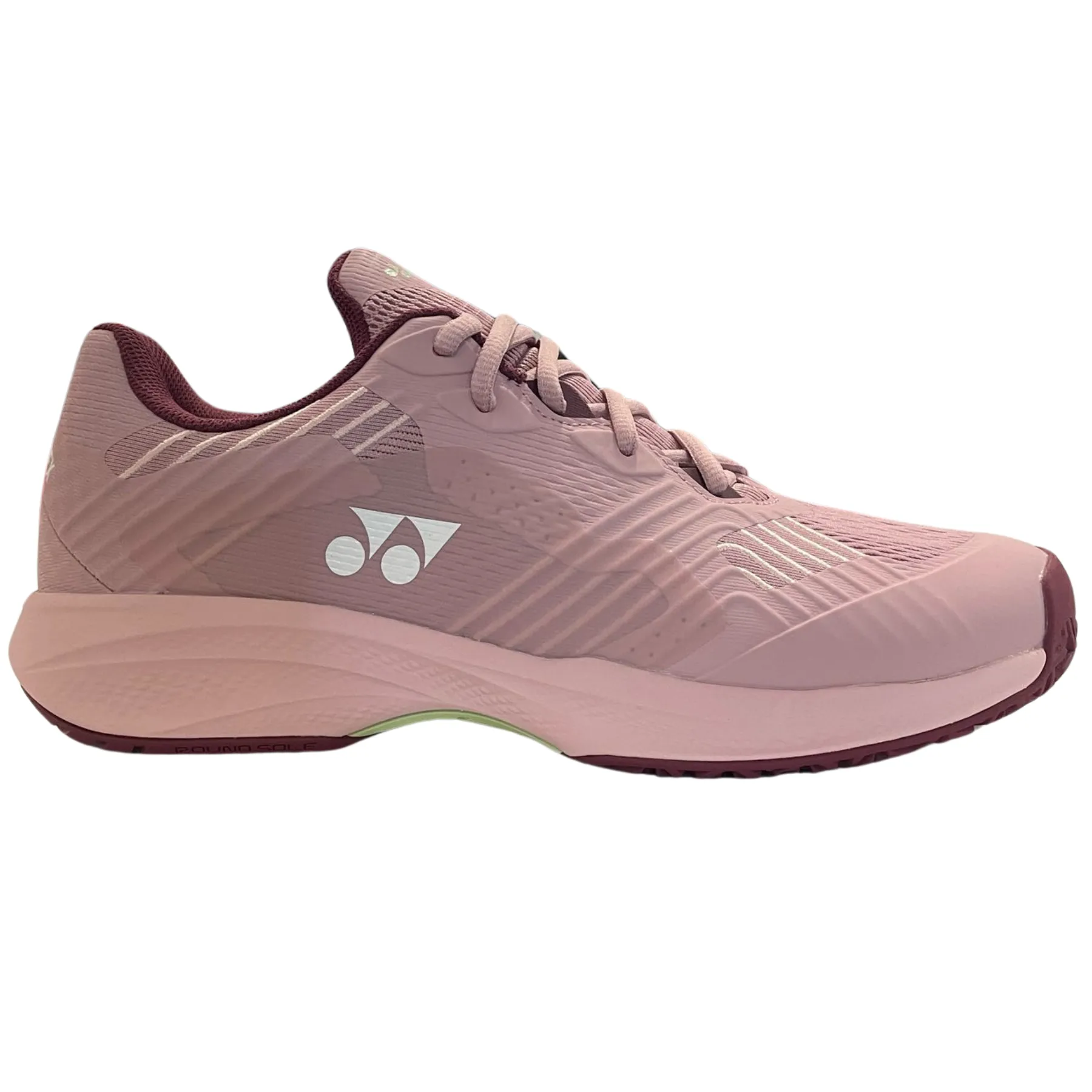 Stability frame Yonex Sonicage All Court Power Cushion Womens Tennis Shoes - Smoke Pink