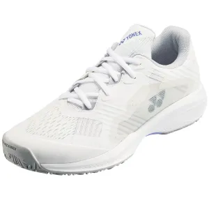 Unisex Fit Yonex Sonicage All Court Power Cushion Womens Tennis Shoes - White Gray