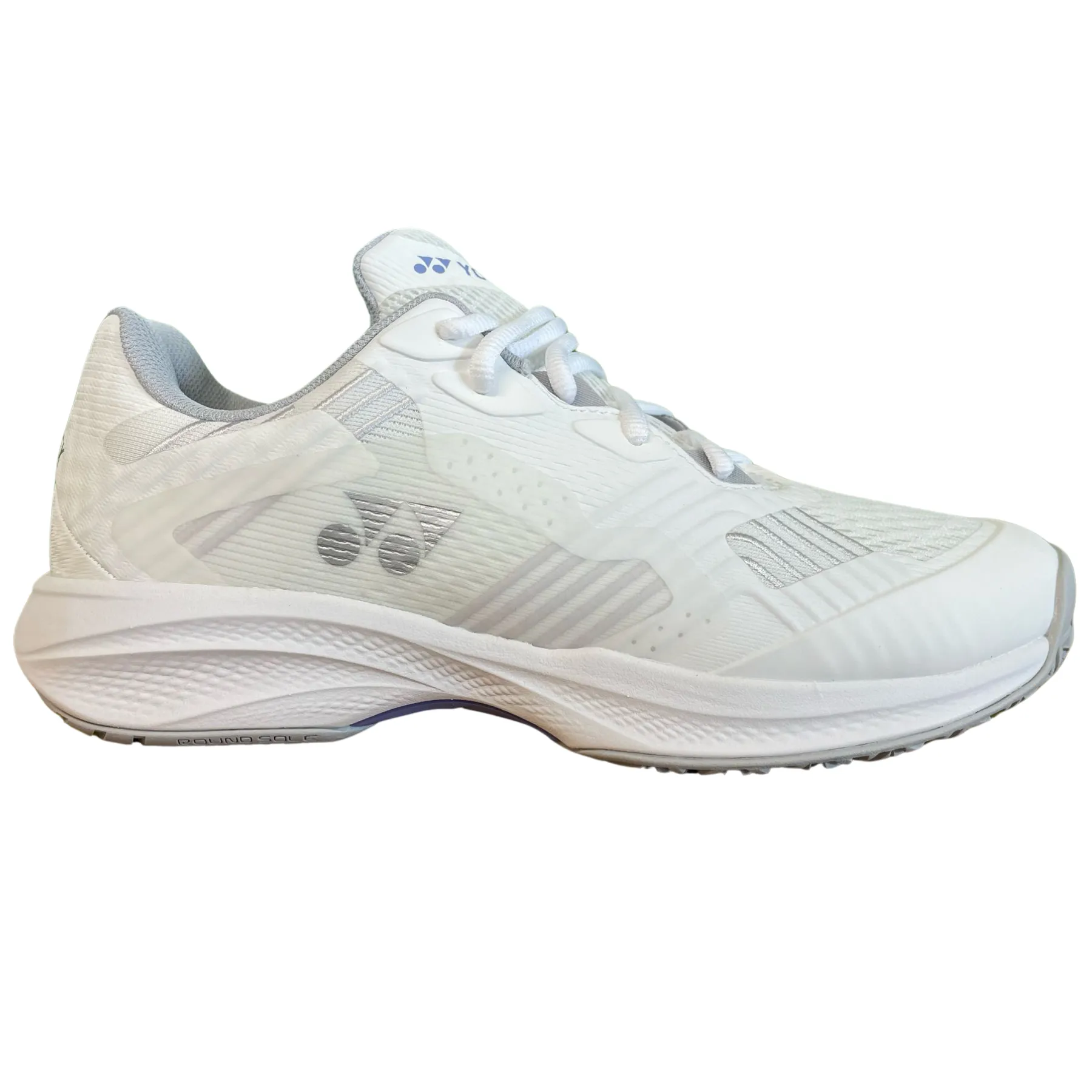Comfort Padding Everyday Gear Yonex Sonicage All Court Power Cushion Womens Tennis Shoes - White Gray