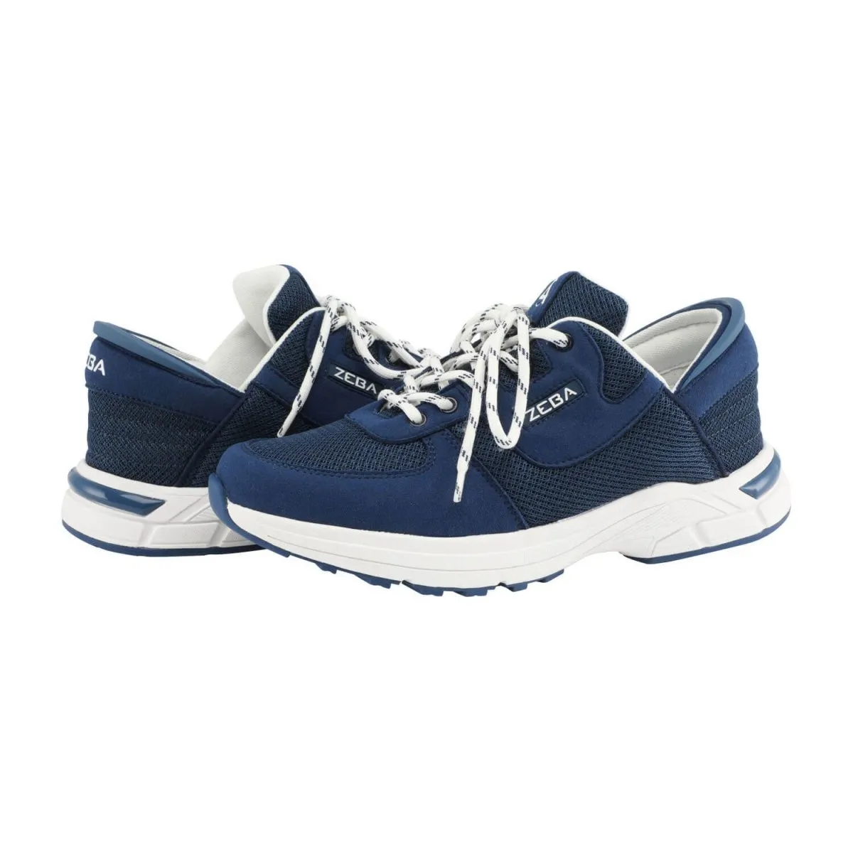 outdoor chill Zeba Men's Royal Navy/White Slip On