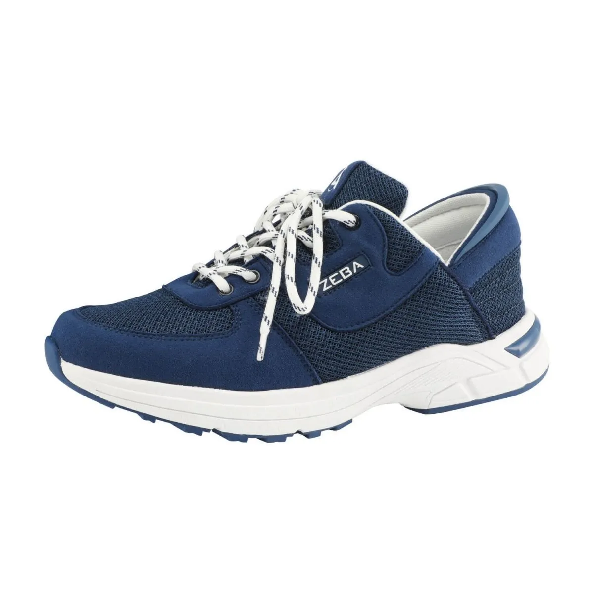 Zeba Men's Royal Navy/White Slip On Urban Classic Sturdy Outsole