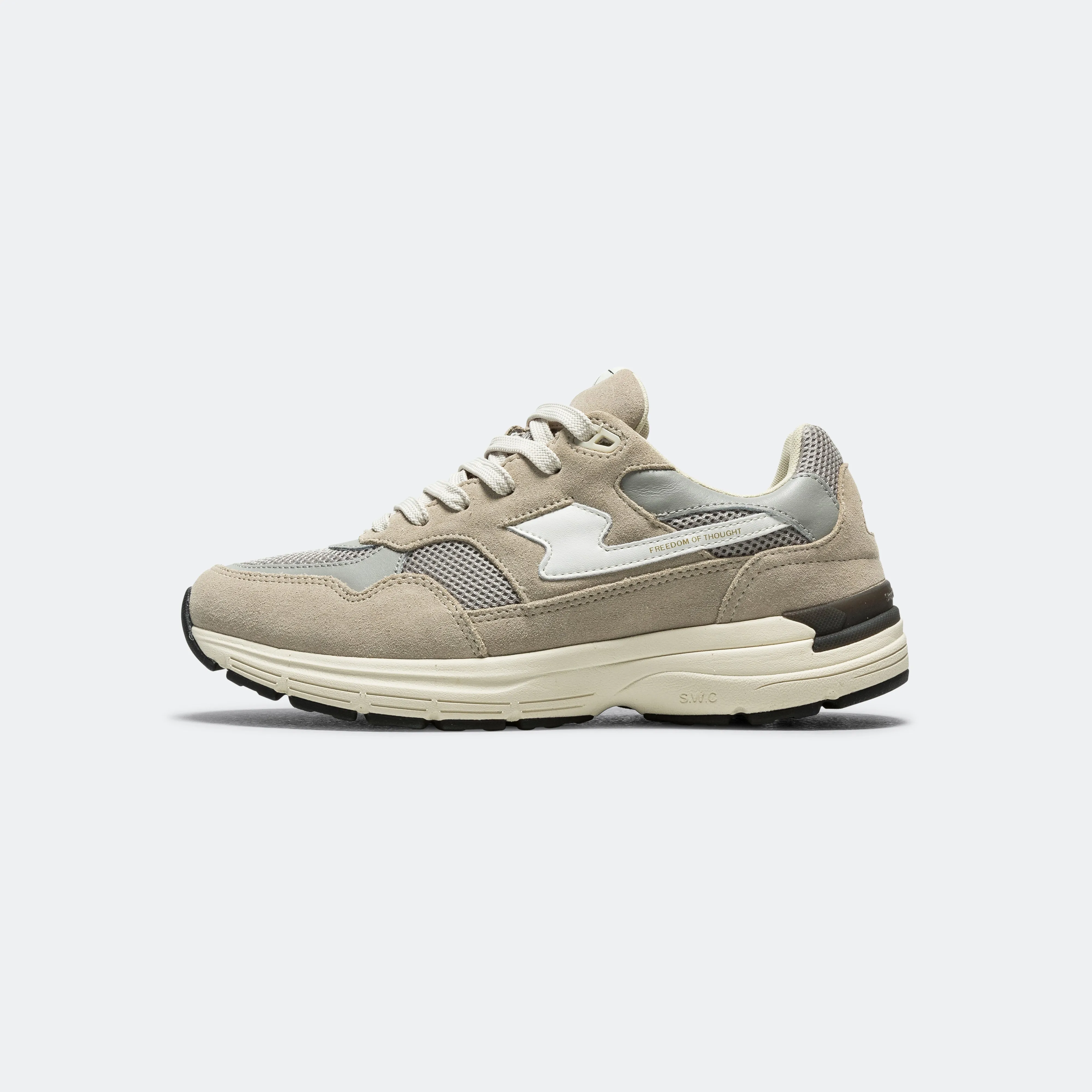 Midsole Cushion Amiel S-Strike Suede Mix - Light Grey