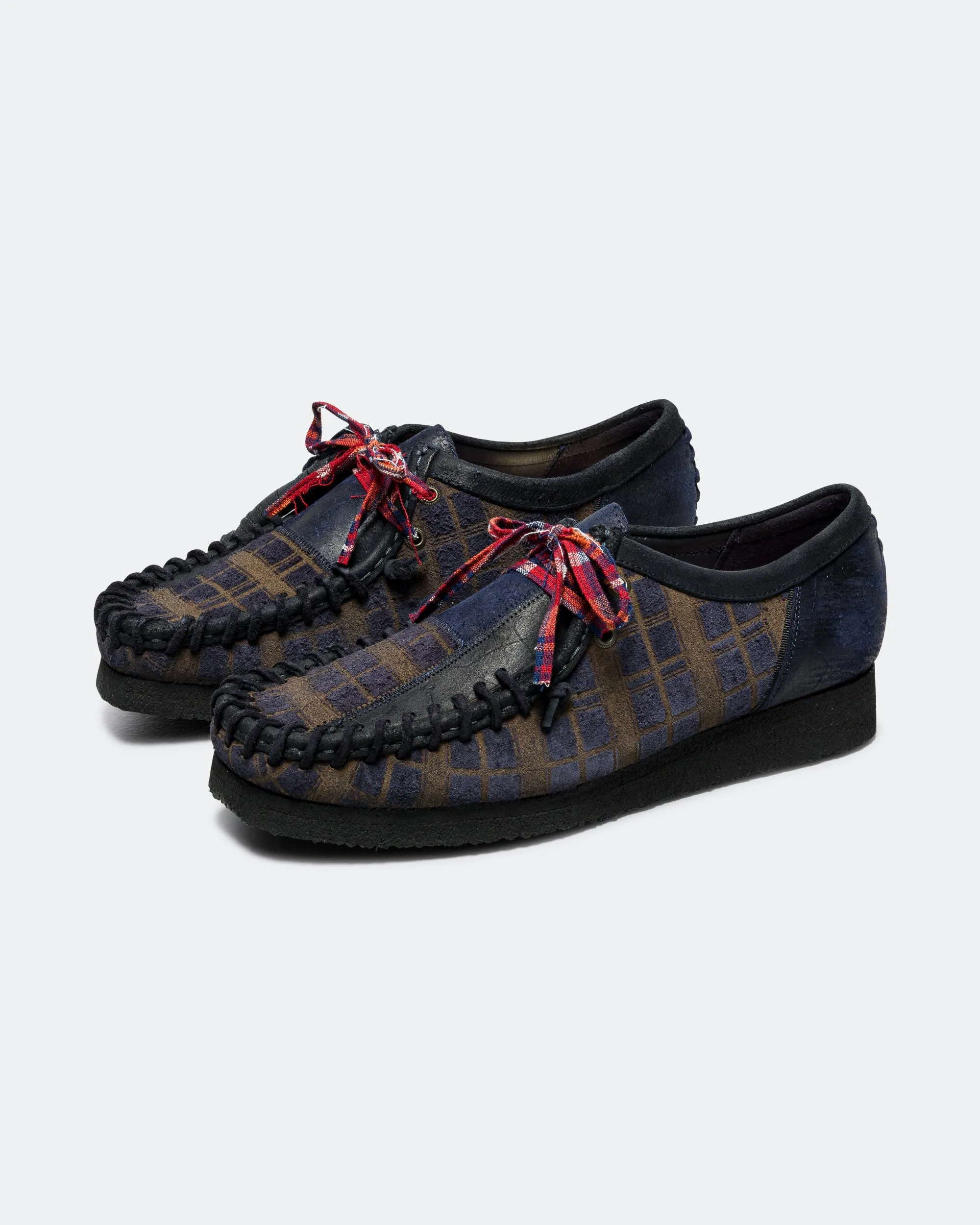 Comfortable Step Any Outfit Wallabee x Nicholas Daley - Navy Combi