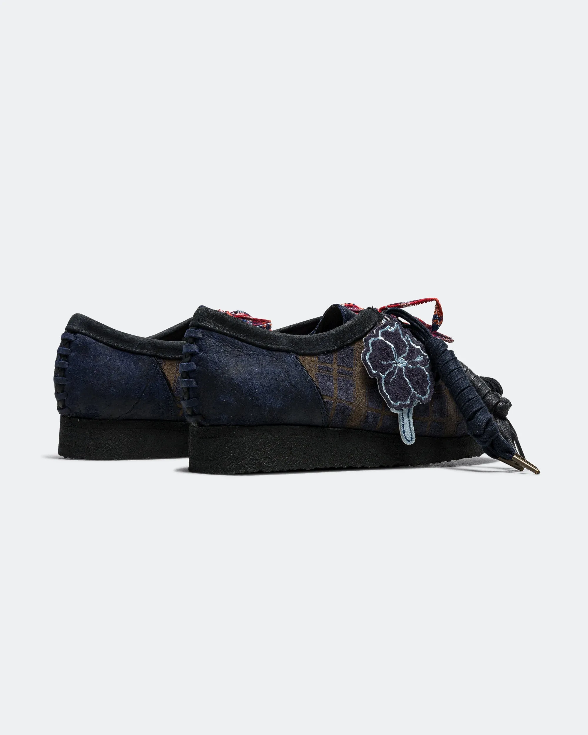 Wallabee x Nicholas Daley - Navy Combi Premium Material Motion Flow
