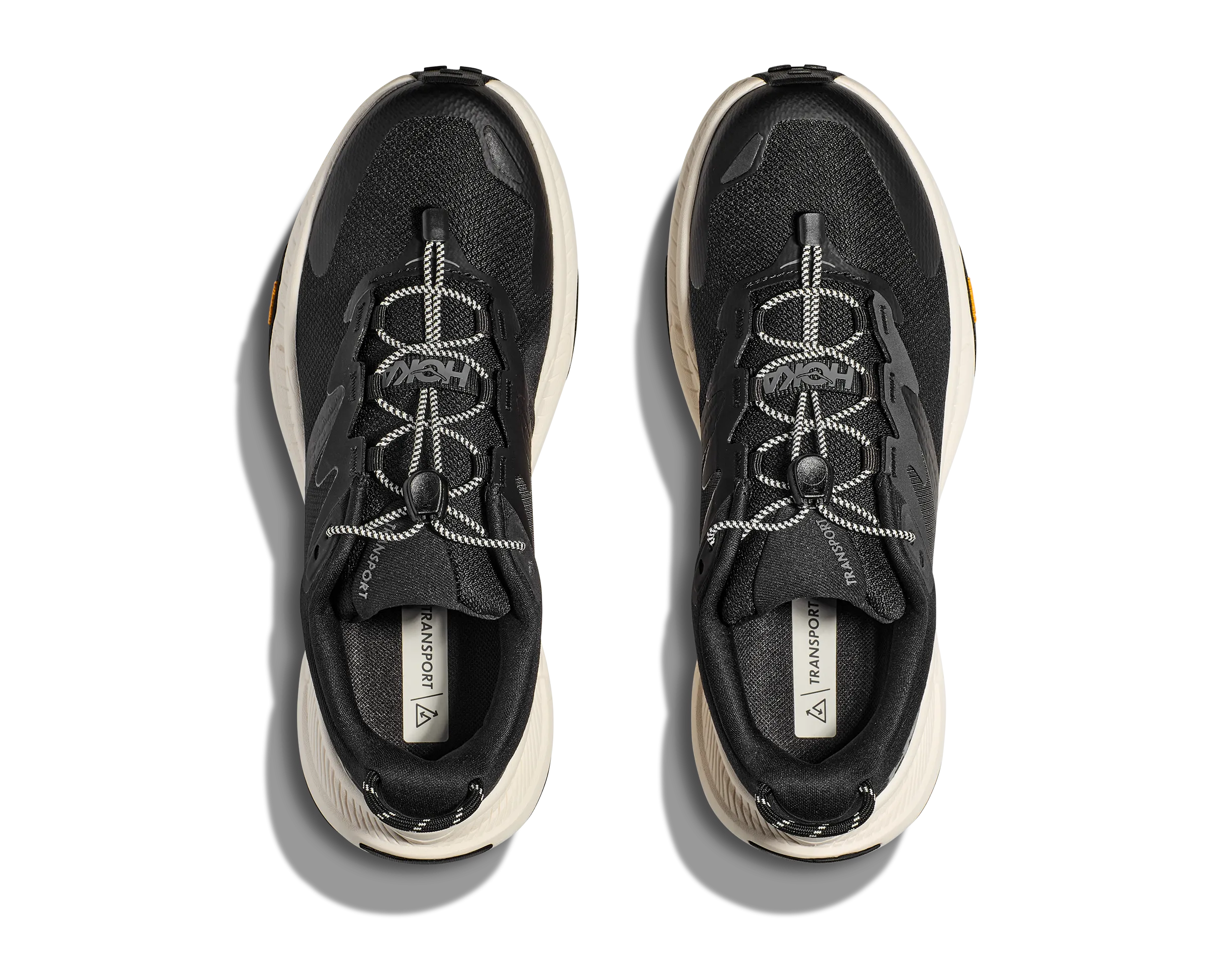 HOKA TRANSPORT BLACK/WHITE WOMEN'S MEDIUM Speed Boots