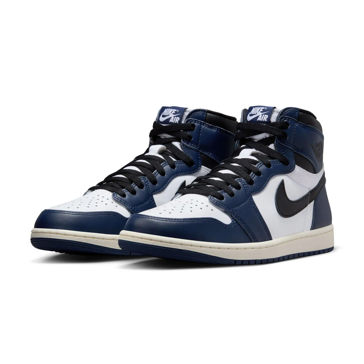 Air Jordan 1 High OG 'Midnight Navy' Bold materials Hydrophobic Fabric Treatment